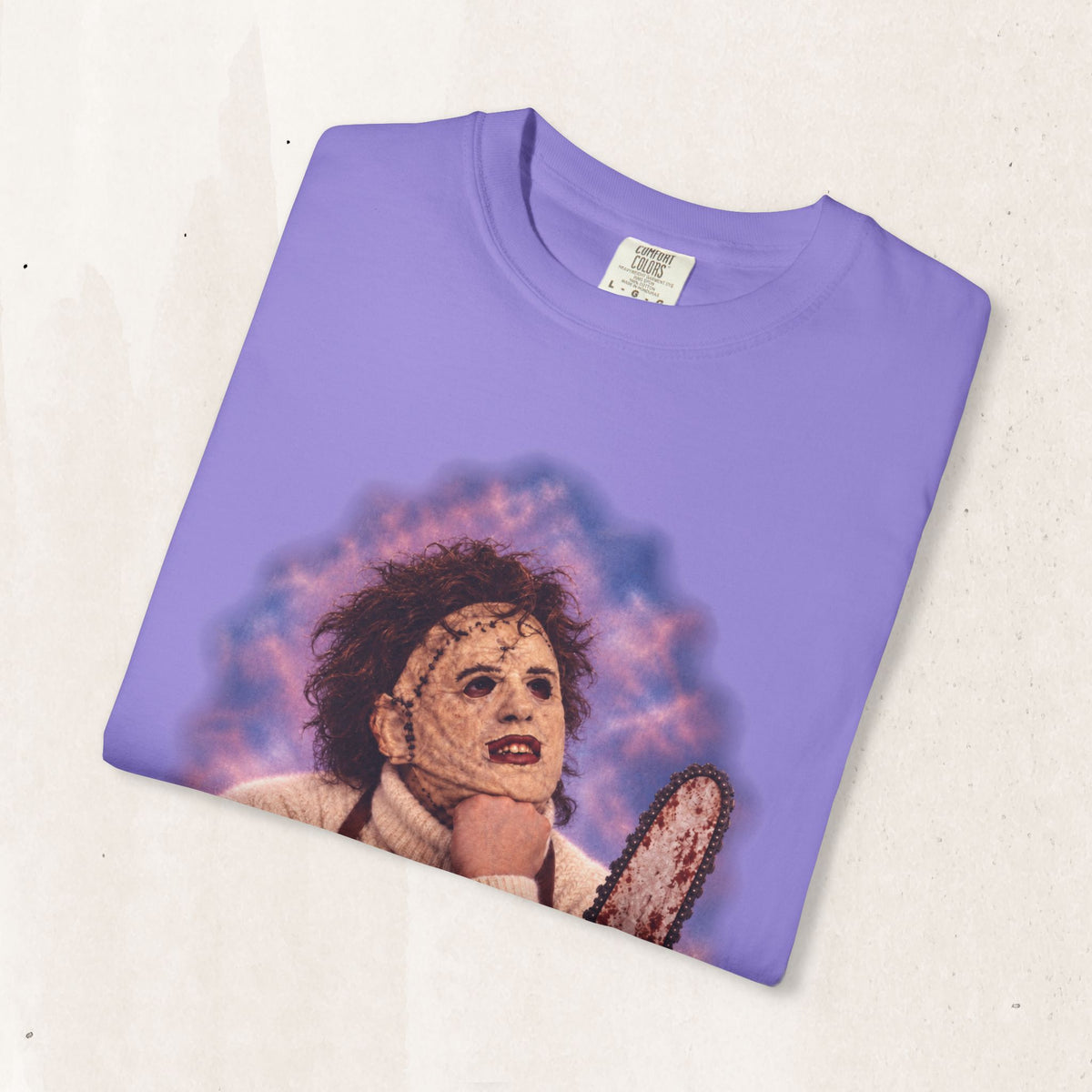 Leatherface 80's Portrait Tee