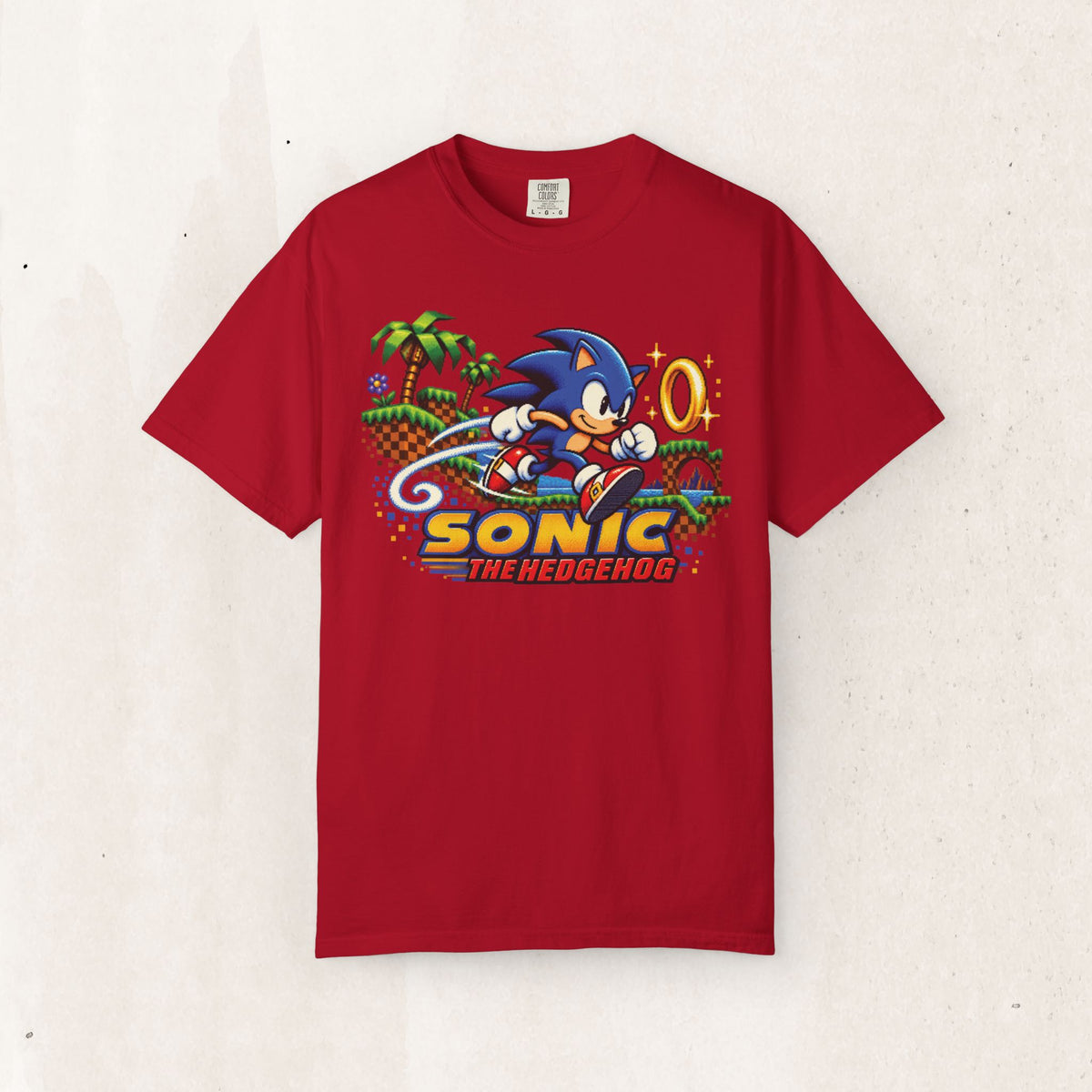 Sonic The Hedgehog Tee – Red