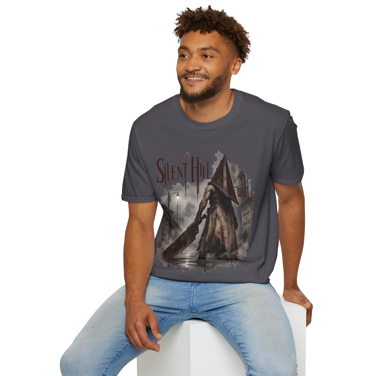 Silent Hill Graphic T‑Shirt — Pyramid Head Horror Tee
