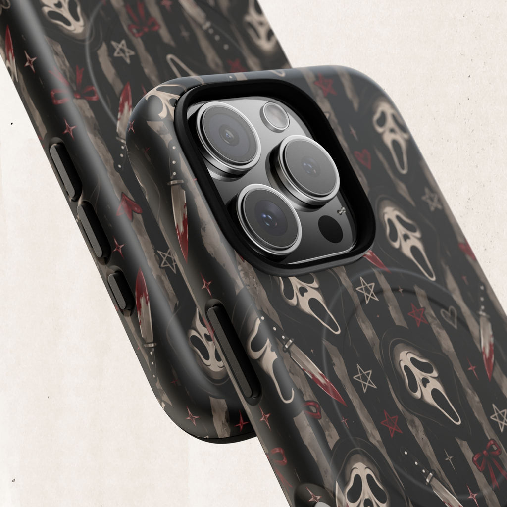 Ghostface Pattern iPhone Case