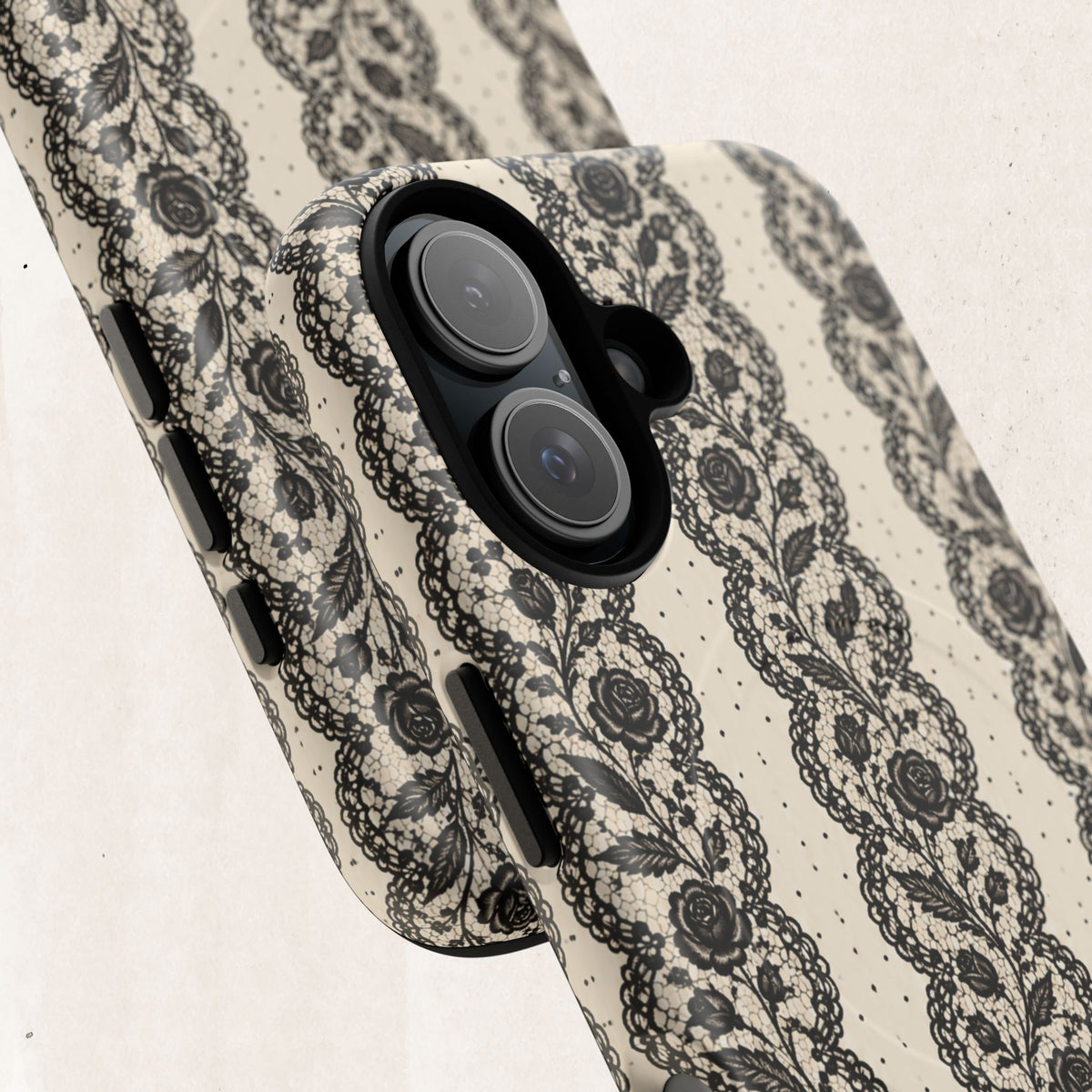 Lace Stripes Magnetic Phone Case