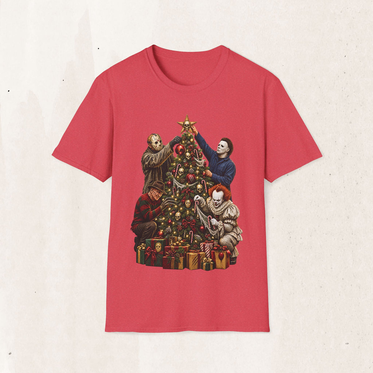 Horror Icons Christmas Tee