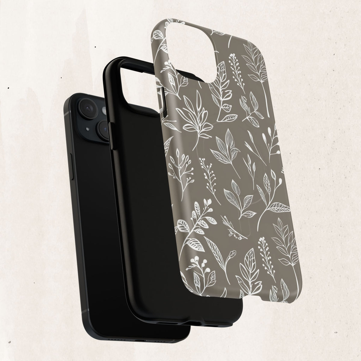 Botanical Leaf Tough Magnetic Phone Case