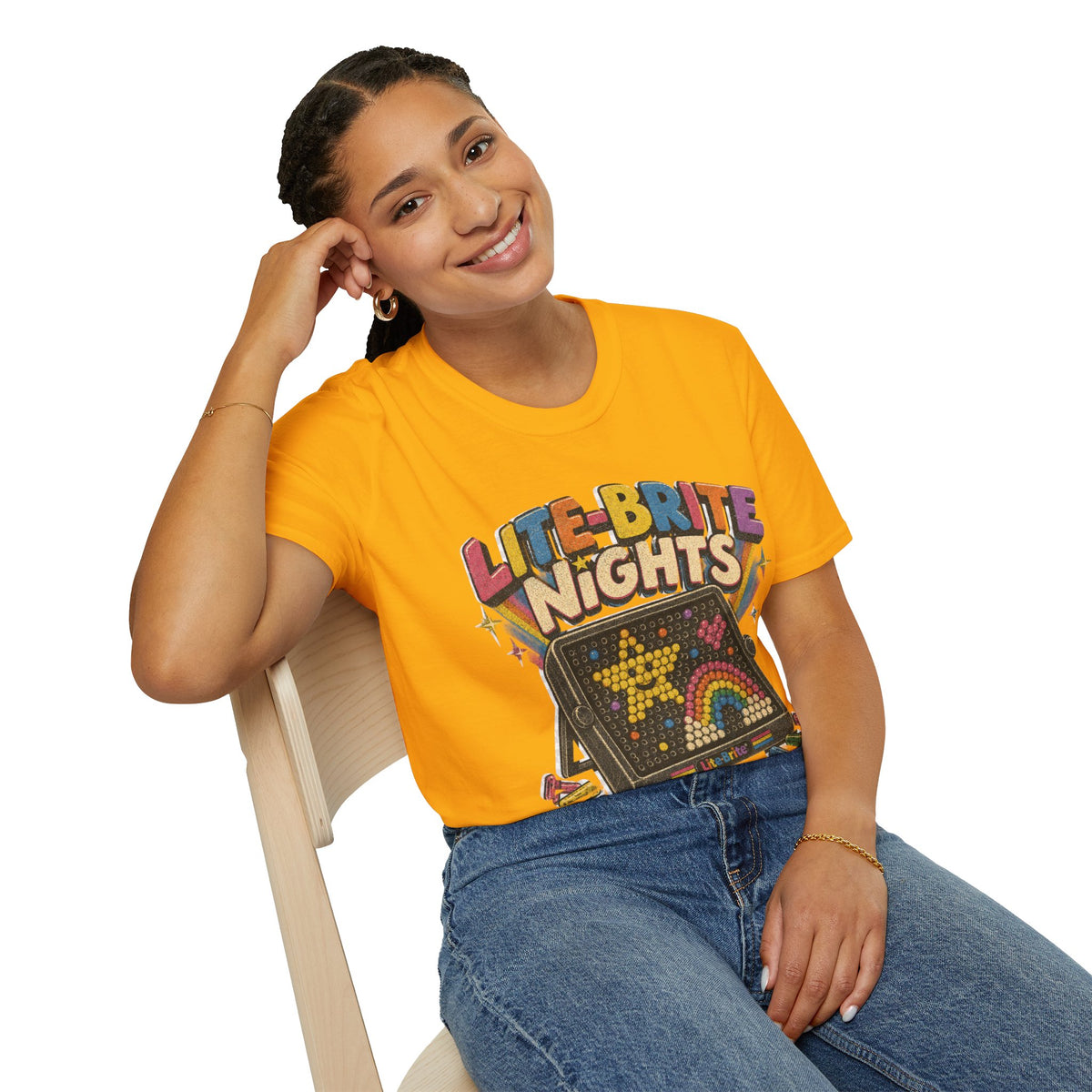 Lite-Brite Graphic Tee