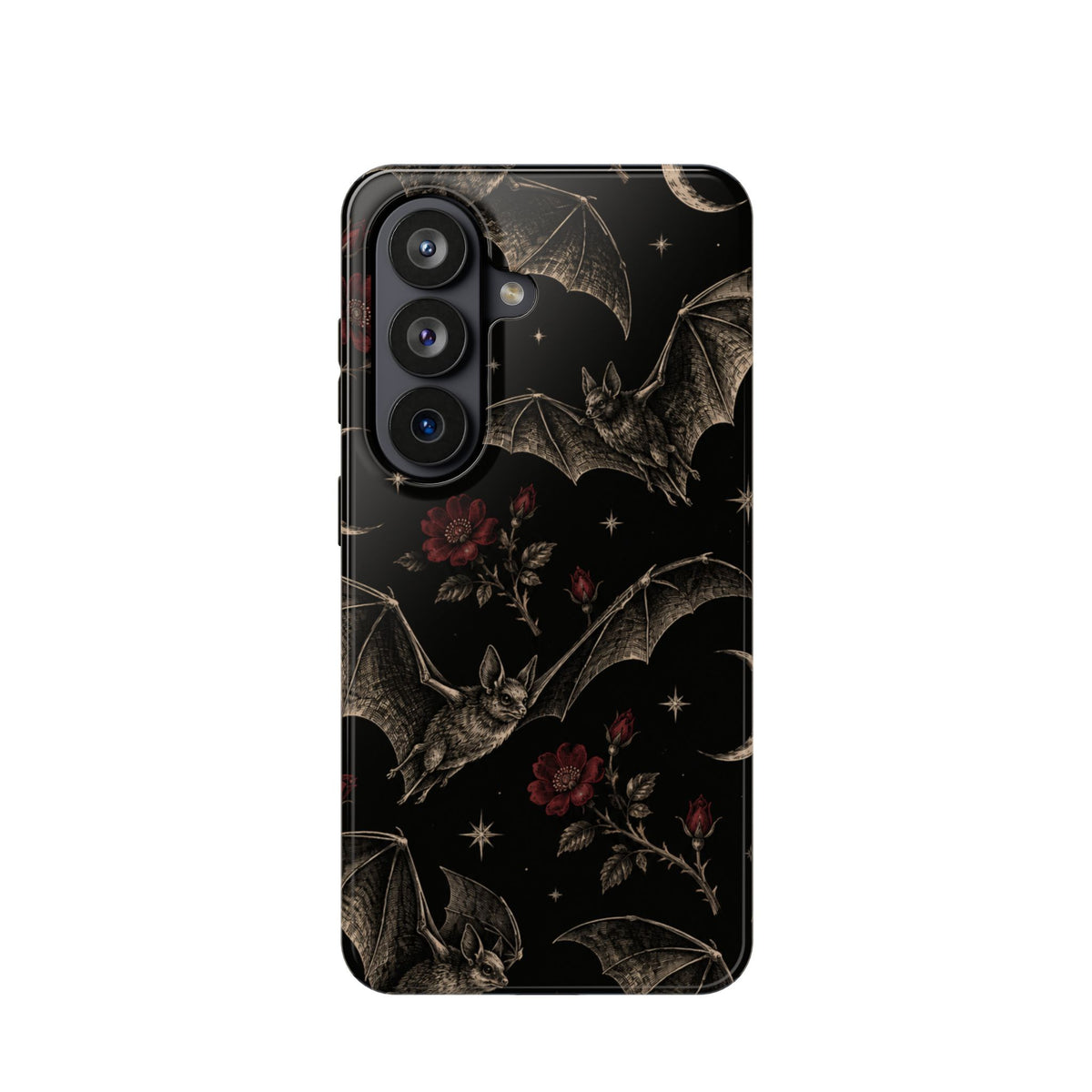 Gothic Bat & Moon Magnetic Phone Case, alternate view