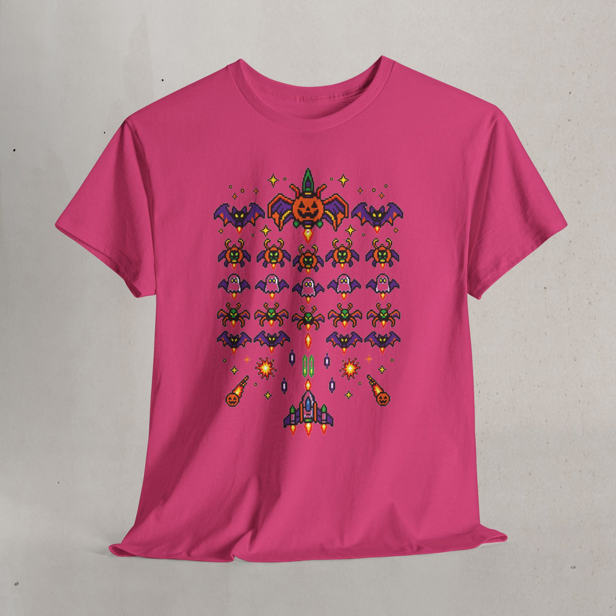 Halloween Galaga Graphic Tee