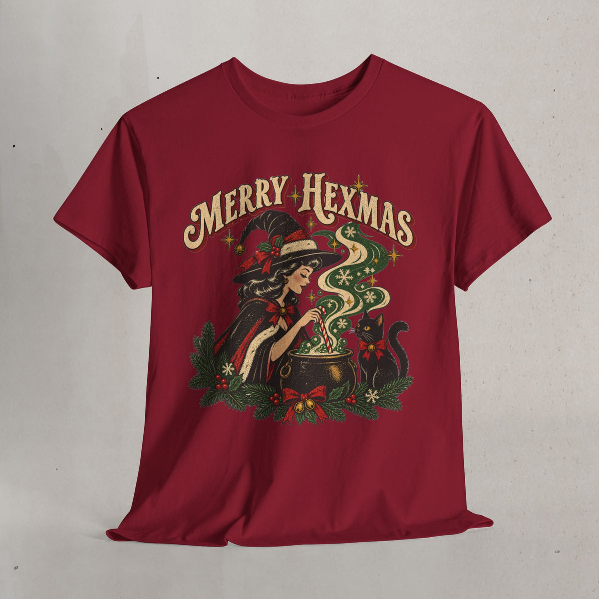 Merry Hexmas Witch Tee