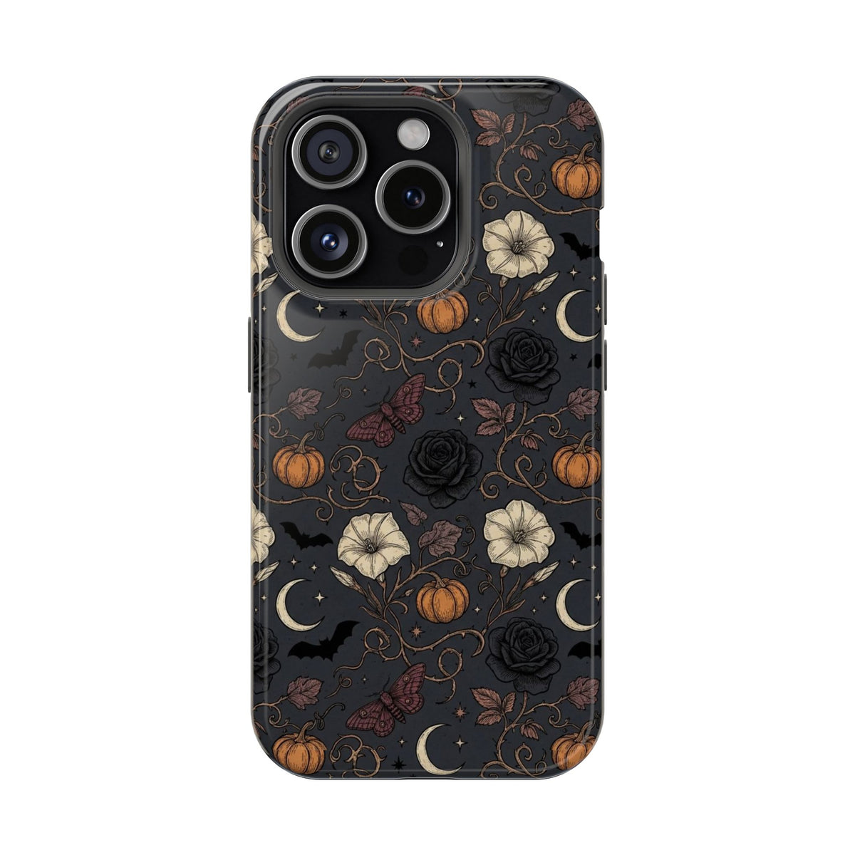 Halloween Floral Magnetic Phone Case, alternate view