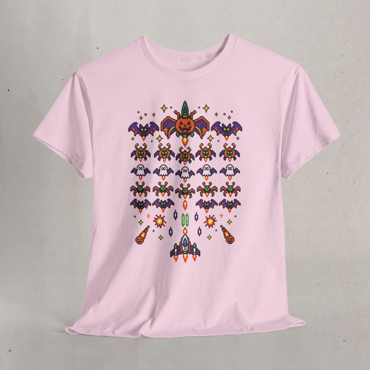 Halloween Galaga Graphic Tee