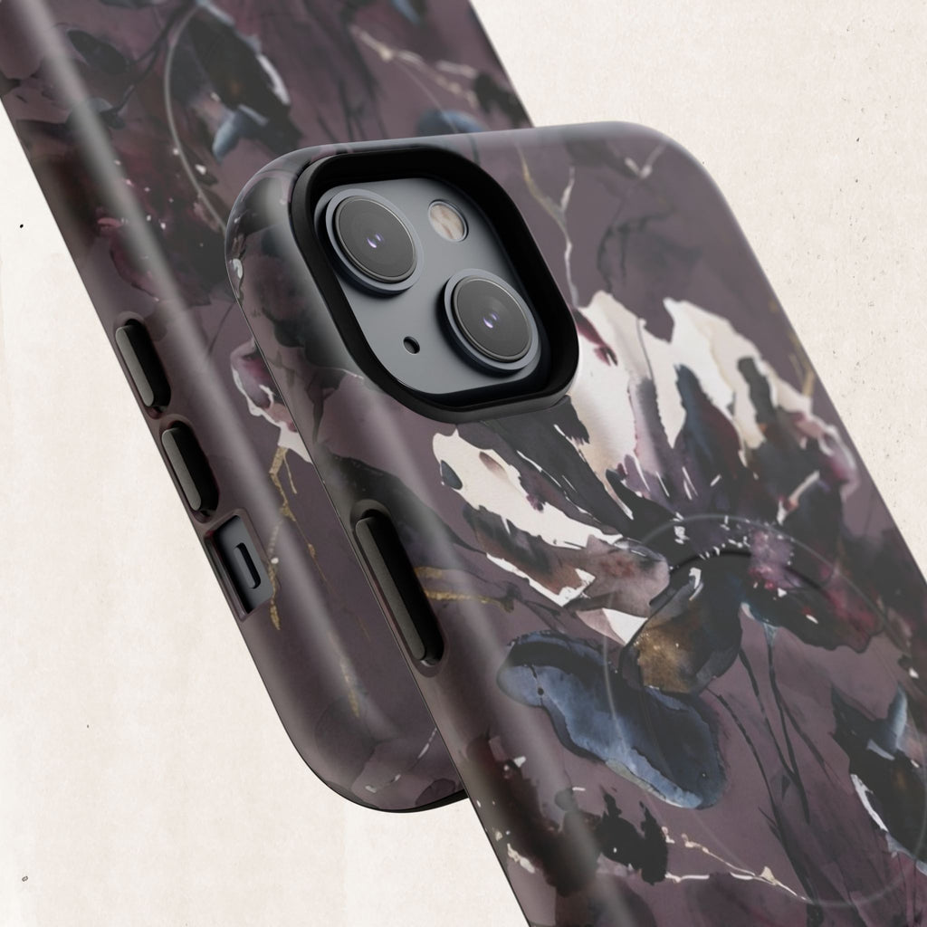 Floral Noir Magnetic Phone Case