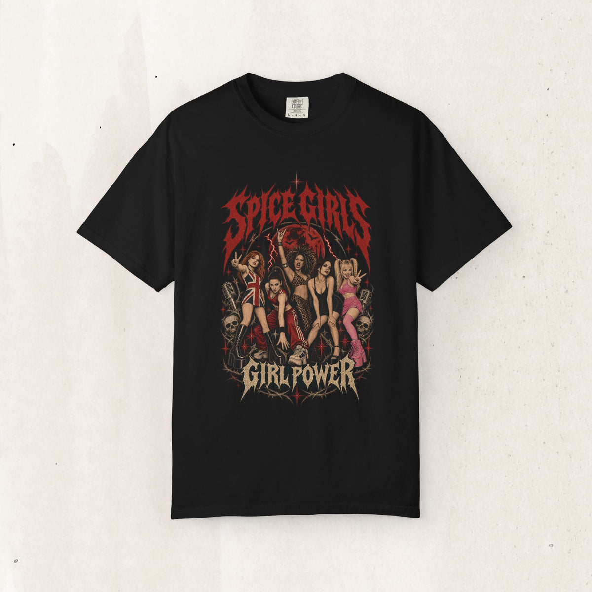 "Girl Power" Metal Tee