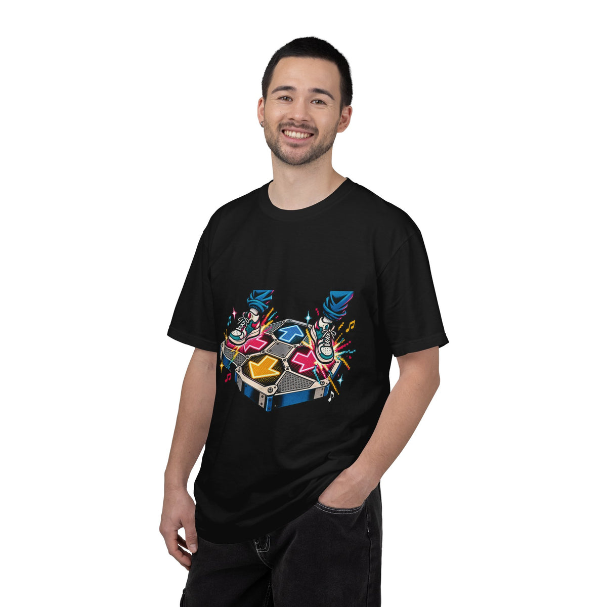 Retro Arcade DDR Game Tee