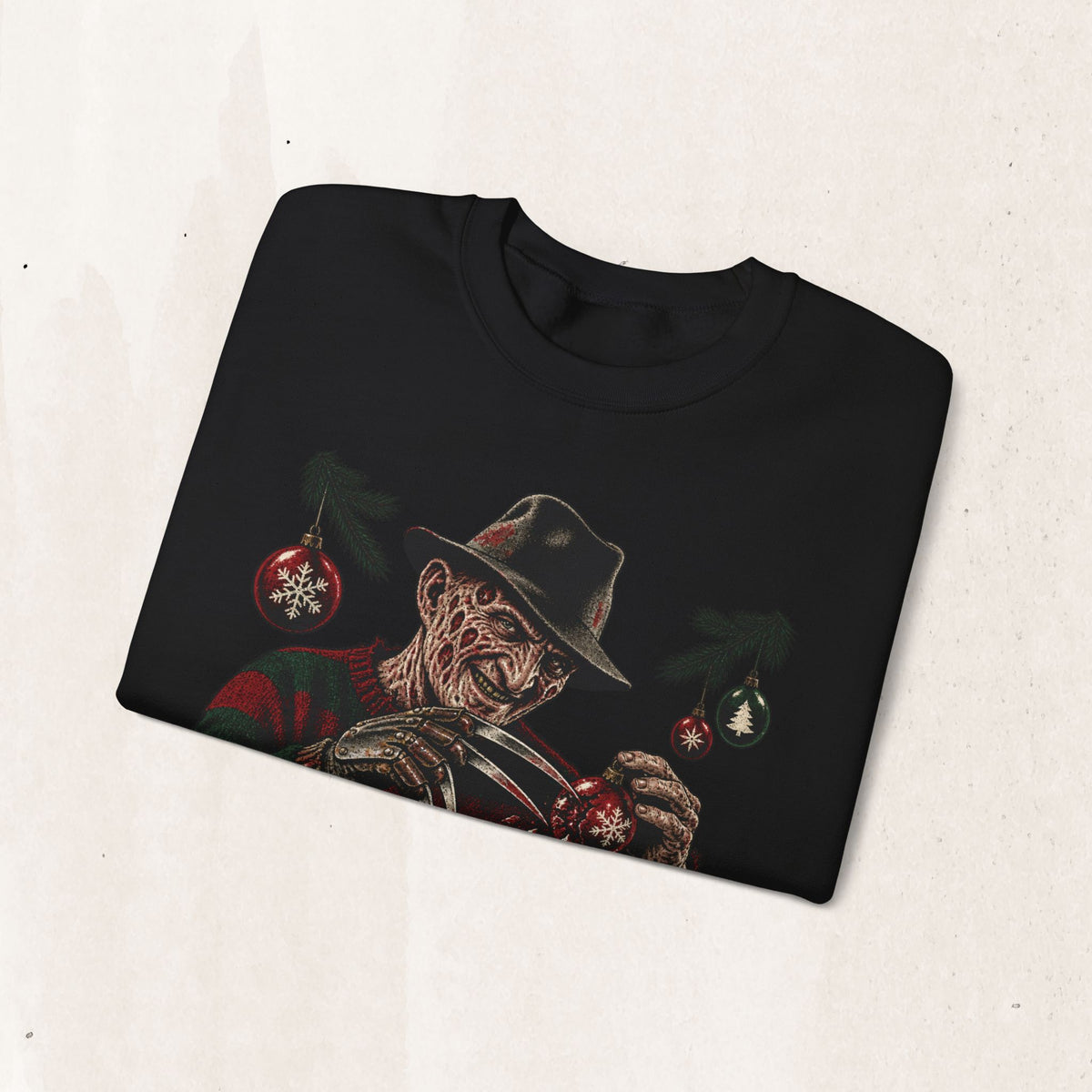Freddy Krueger Christmas Crewneck Swearshirt