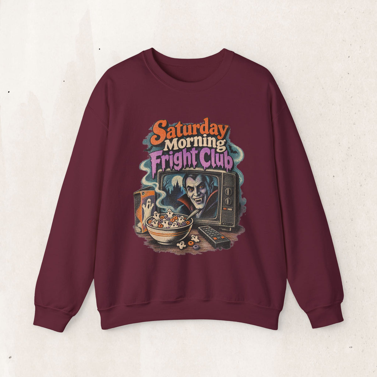 Saturday Morning Fright Club Crewneck Sweatshirt