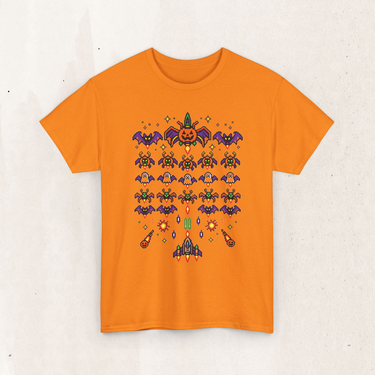 Halloween Galaga Graphic Tee