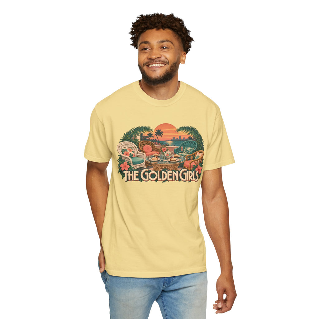 Golden Girls Retro Sunset Tee