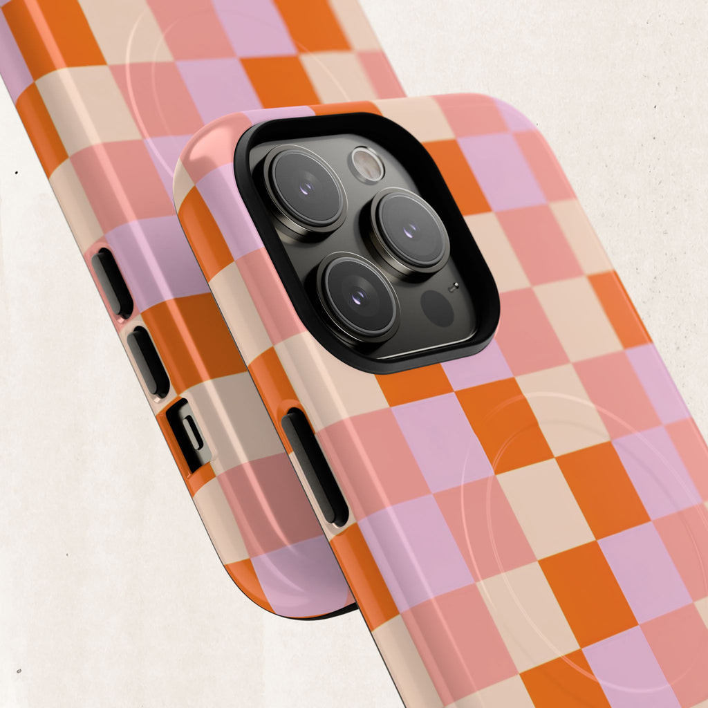 Checkerboard Magnetic Phone Case