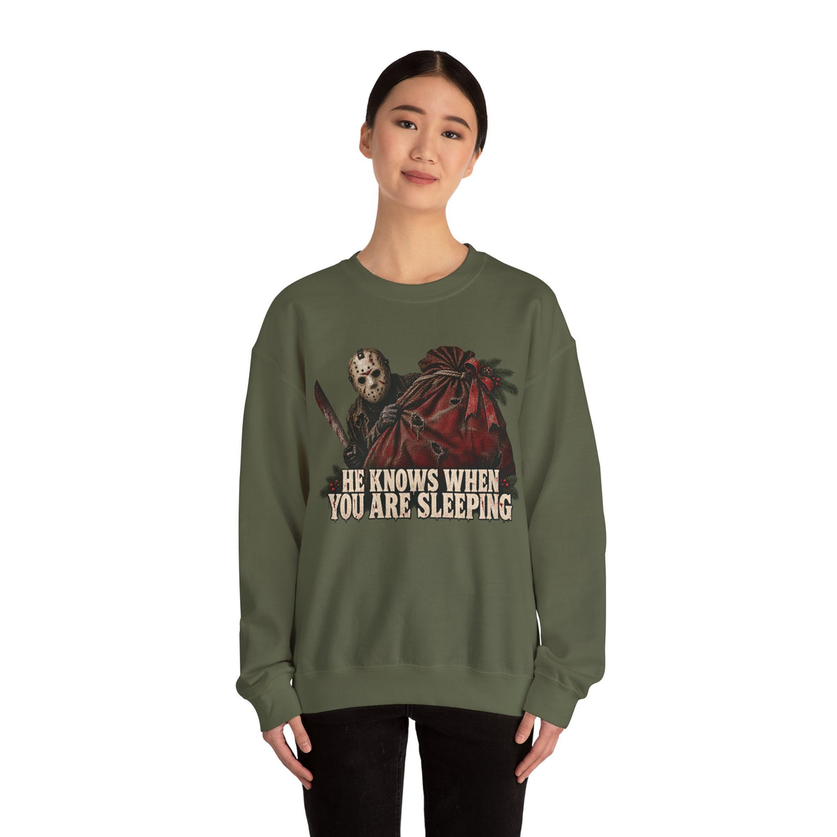 Jason Vorhees Christmas Crewneck Sweatshirt