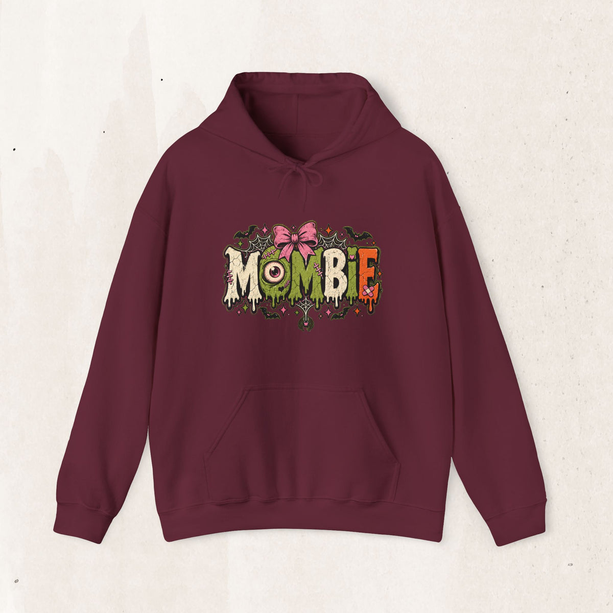 Mombie Halloween Pullover Hoodie