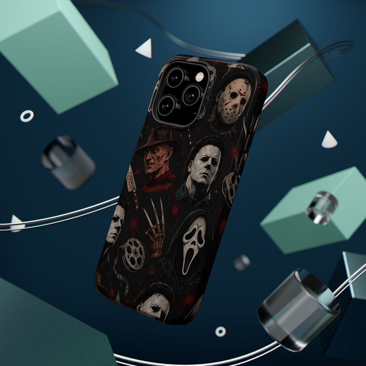 Horror Icons MagSafe Phone Case, alternate view