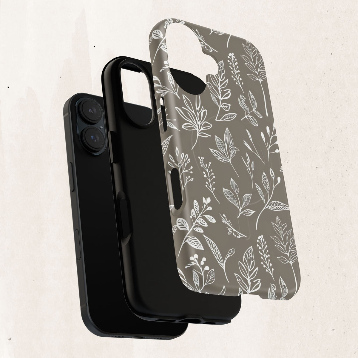 Botanical Leaf Tough Magnetic Phone Case