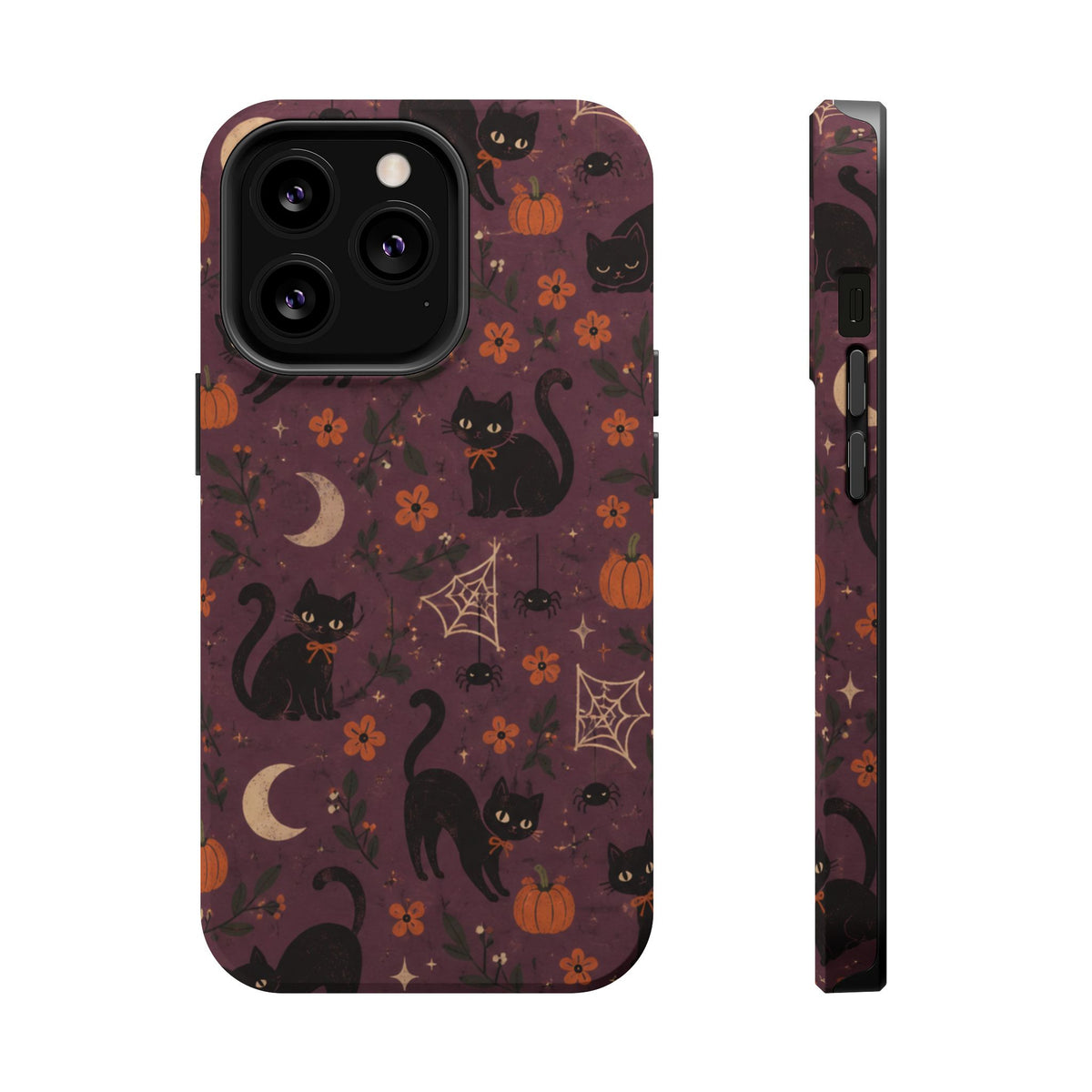 Halloween Black Cat MagSafe Phone Case, alternate view