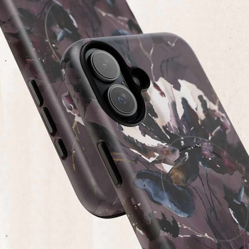 Floral Noir Magnetic Phone Case