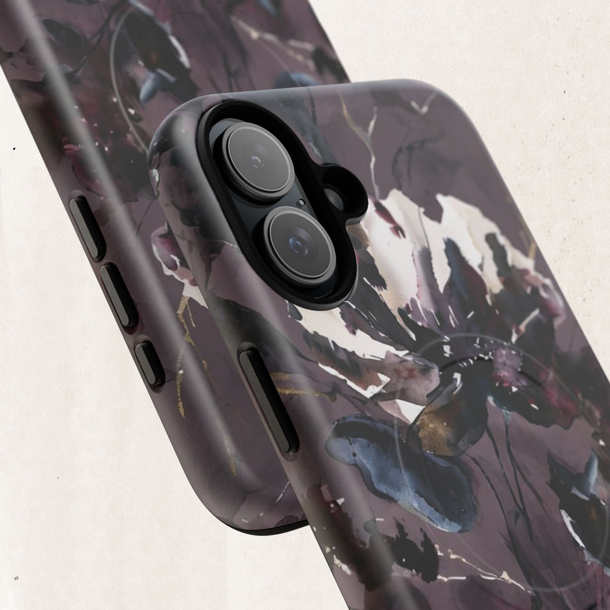 Floral Noir Magnetic Phone Case