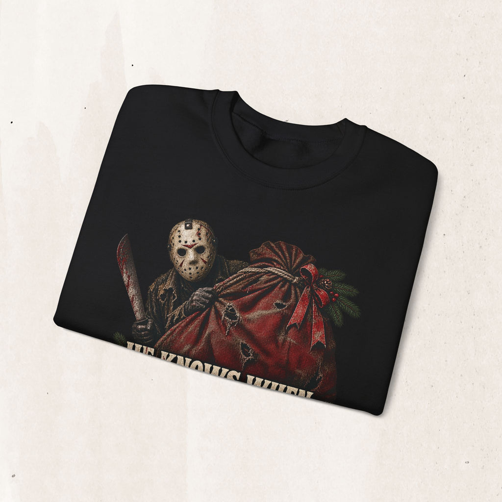 Jason Vorhees Christmas Crewneck Sweatshirt