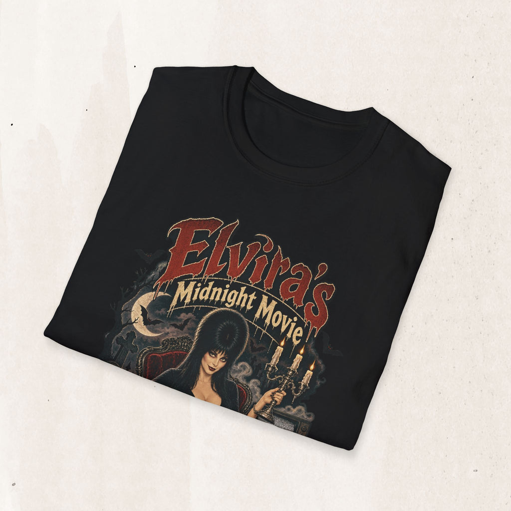 Elvira's Midnight Movie T-Shirt