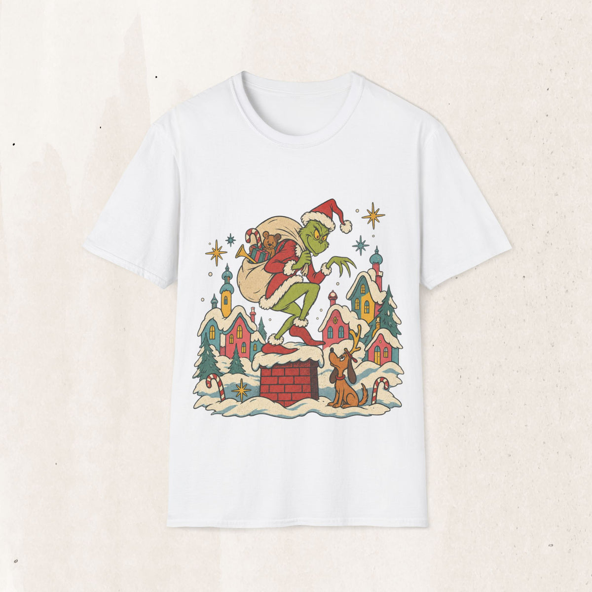 The Grinch Who Stole Christmas Graphic Tee