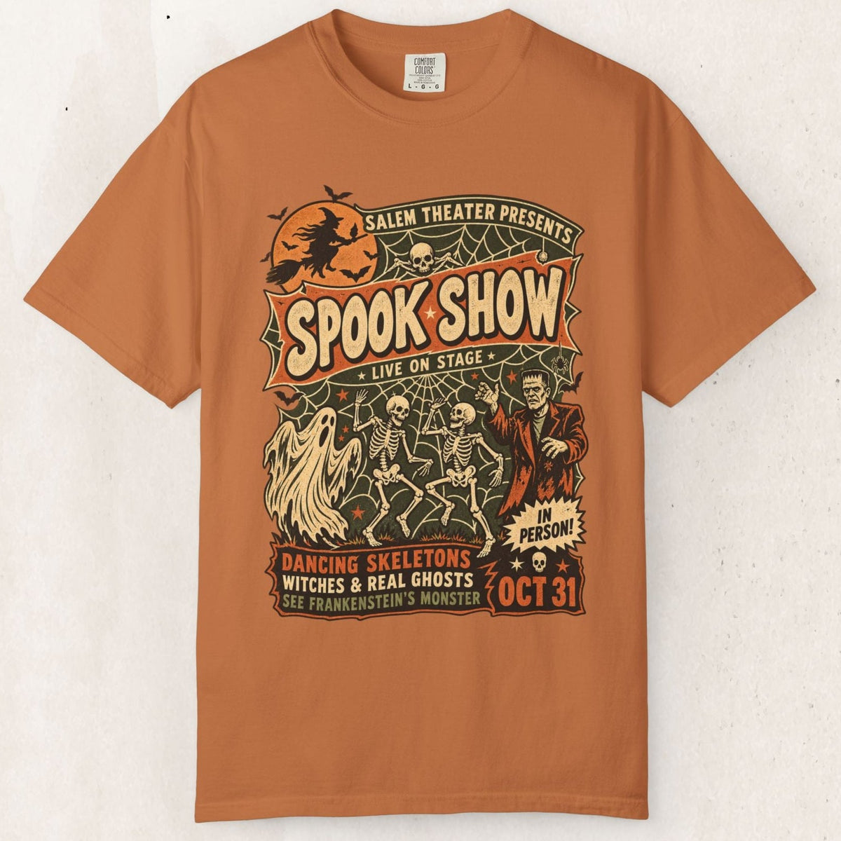Vintage Spook Show Halloween Tee – Yam
