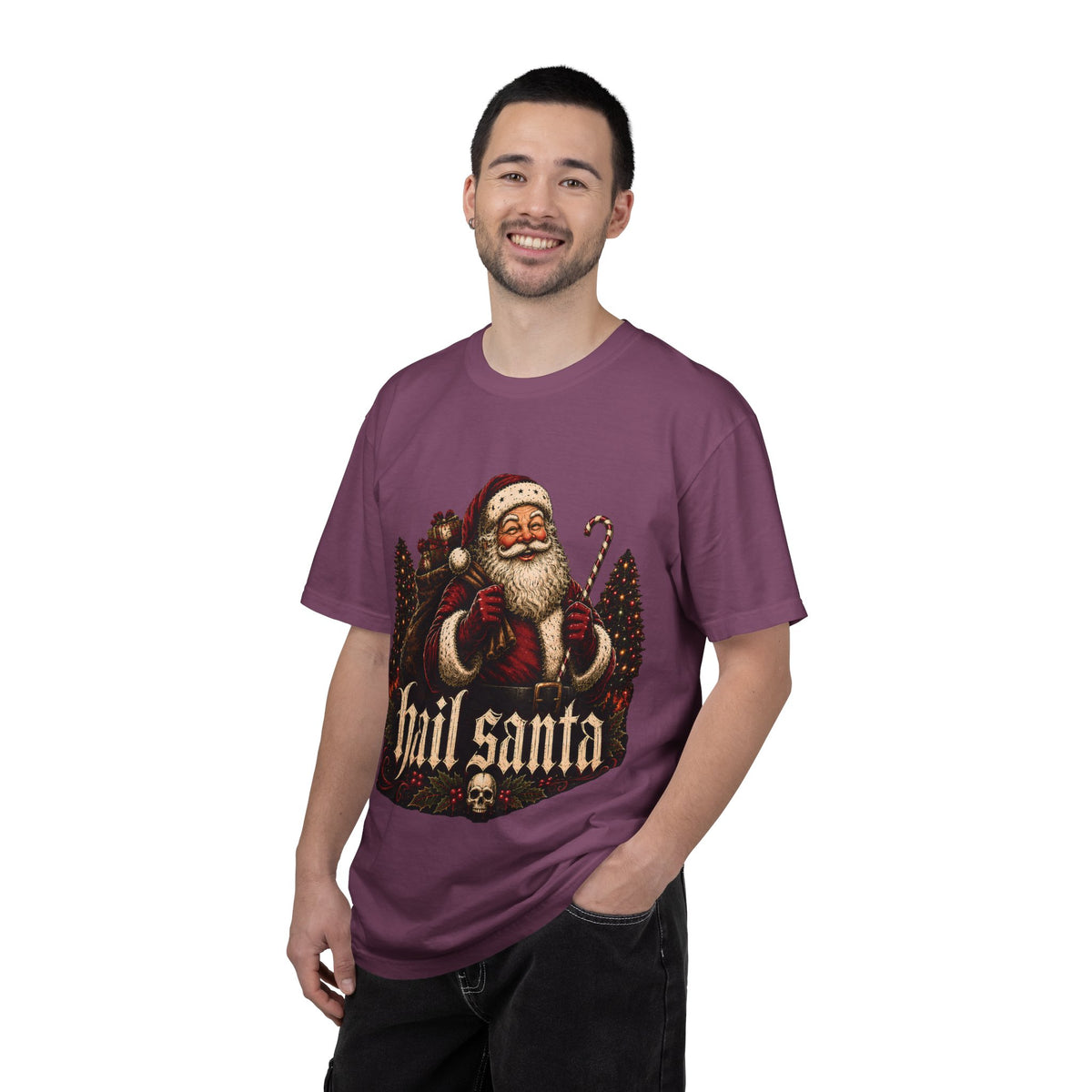 Hail Santa Vintage Graphic Tee