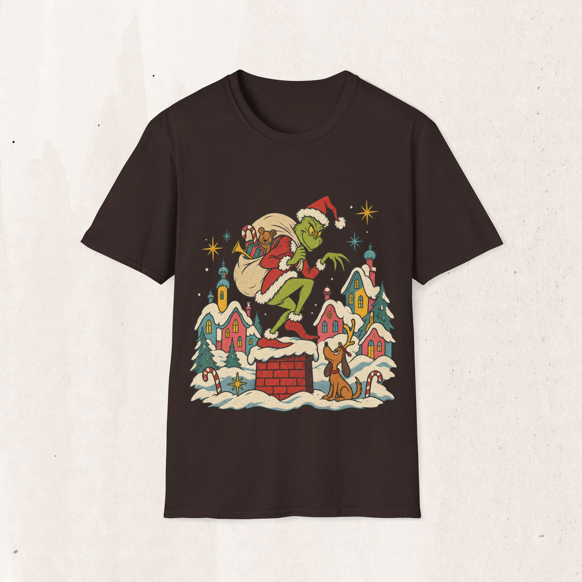 The Grinch Who Stole Christmas Graphic Tee