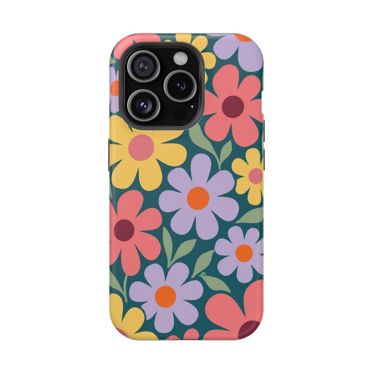 Retro Floral Phone Case, alternate view