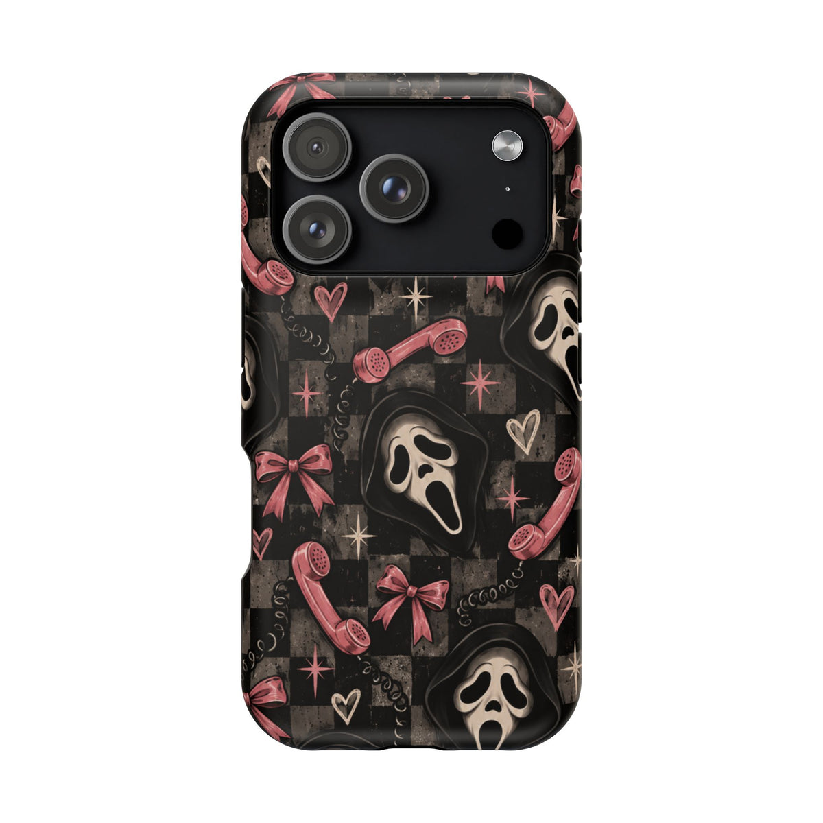 Gothic Scream Pattern Magnetic Tough Case, alternate view