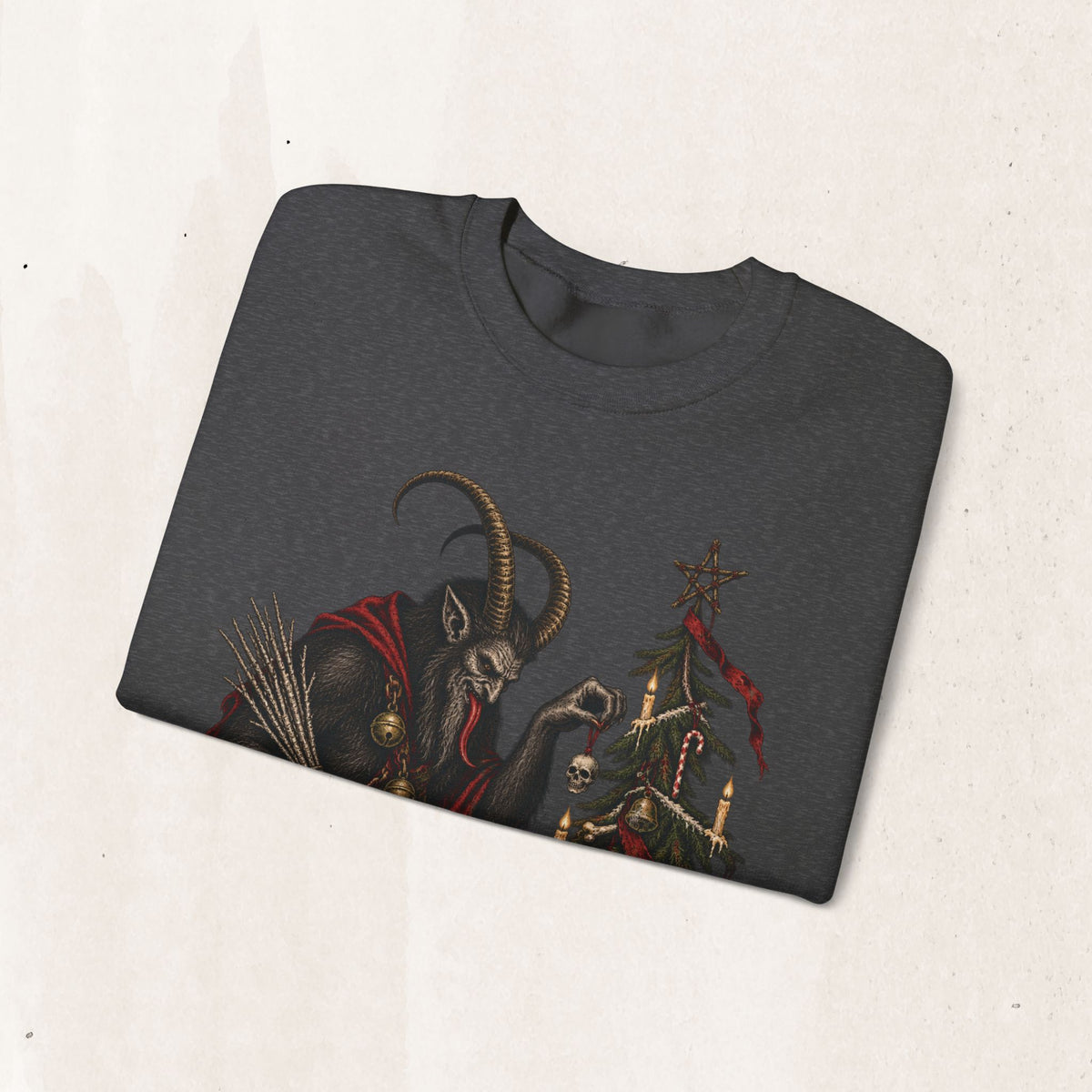 Krampus Christmas Crewneck Sweatshirt