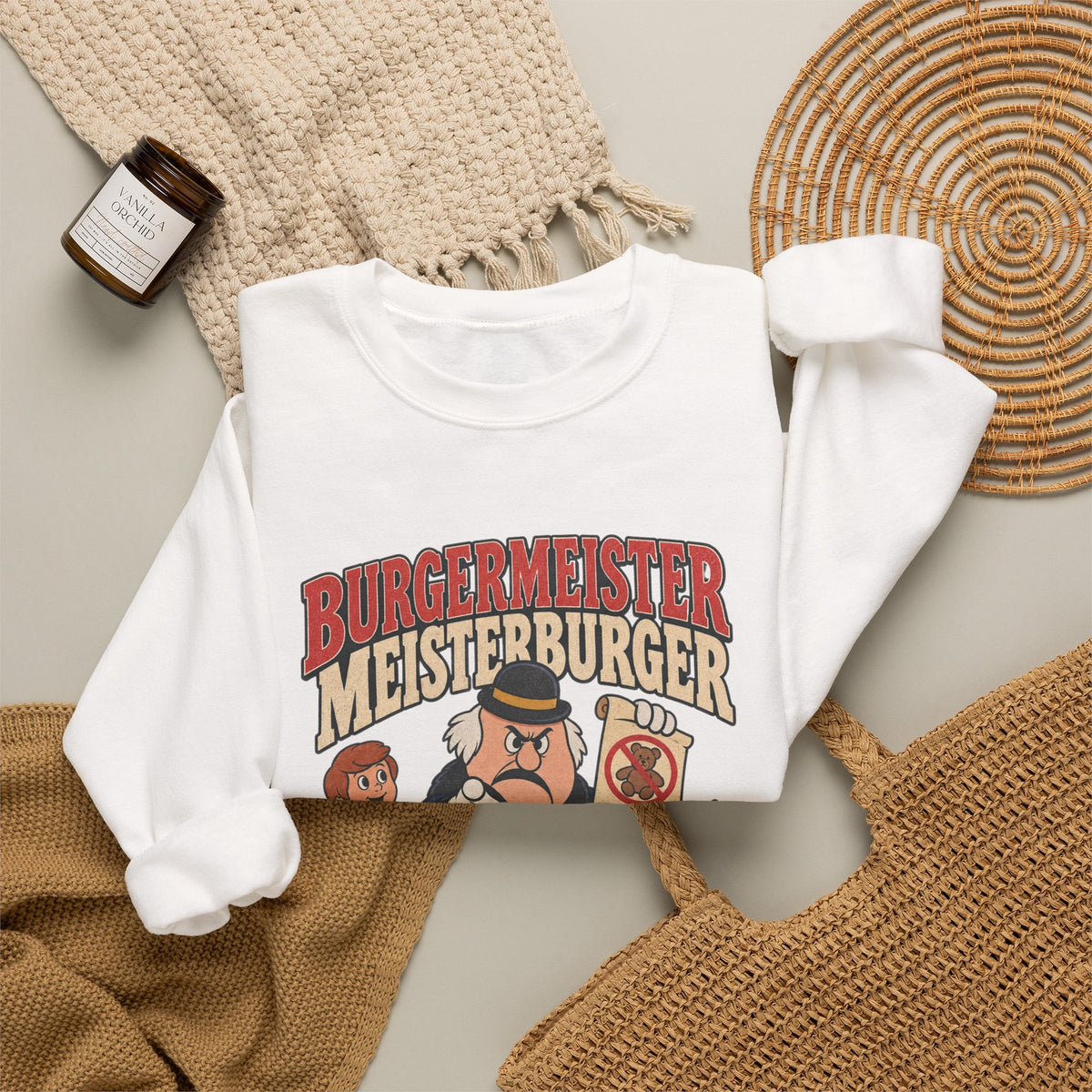 Meisterburger 'No Toys!' Crewneck Sweatshirt