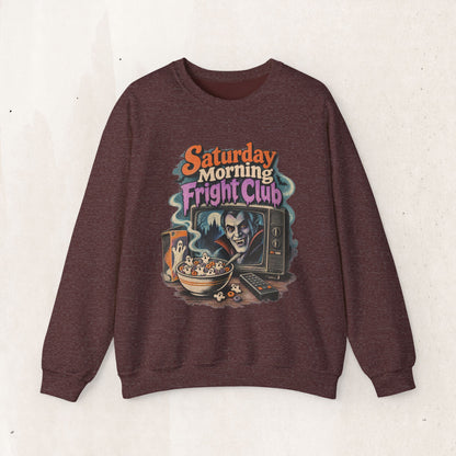 Saturday Morning Fright Club Crewneck Sweatshirt