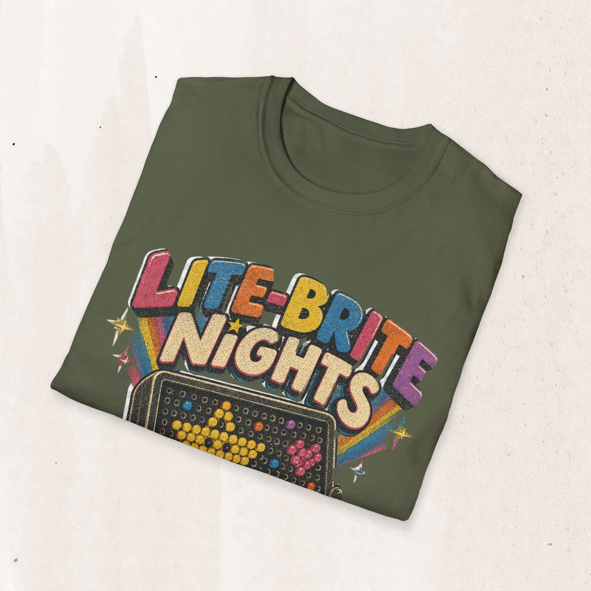 Lite-Brite Graphic Tee
