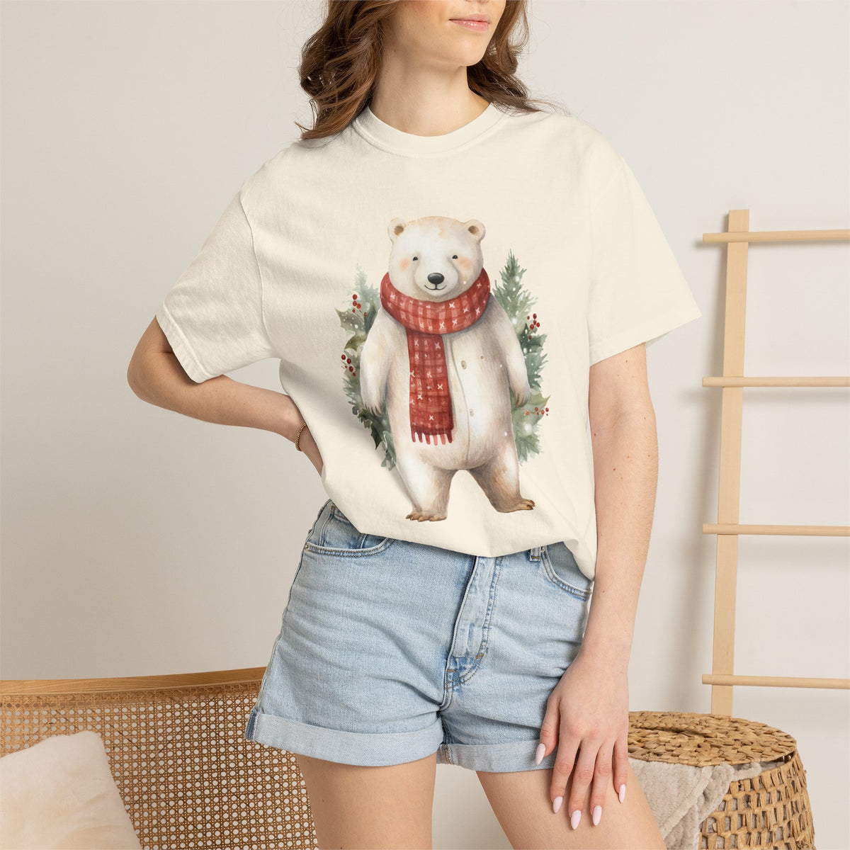 Polar Bear Christmas Tee