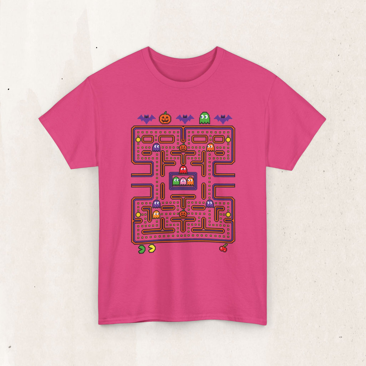 Halloween Pac-Man Graphic Tee