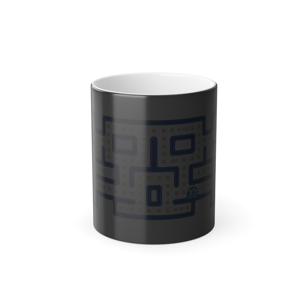 Pac-Man Maze Color-Changing Mug