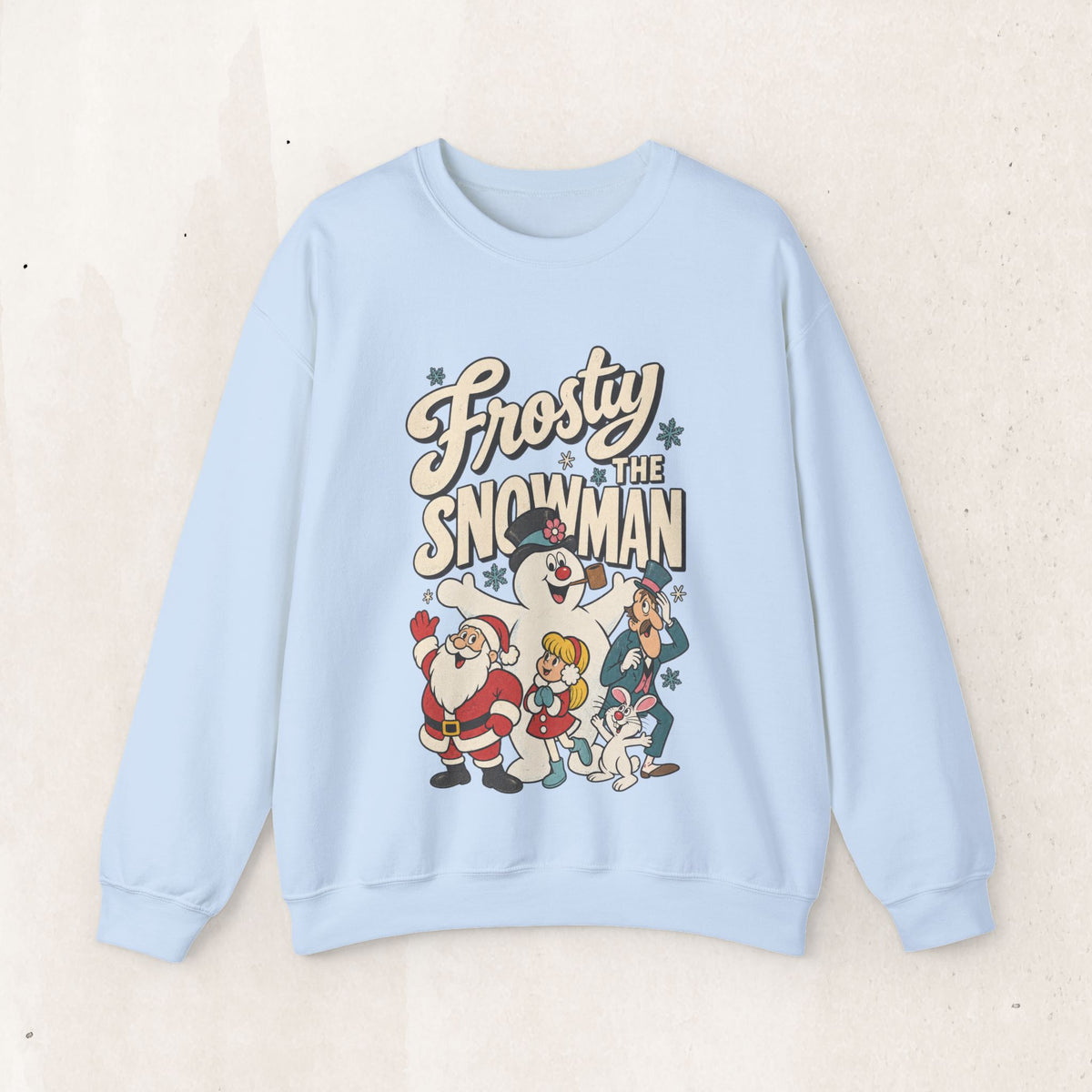 Frosty the Snowman Vintage Holiday Crewneck Sweatshirt