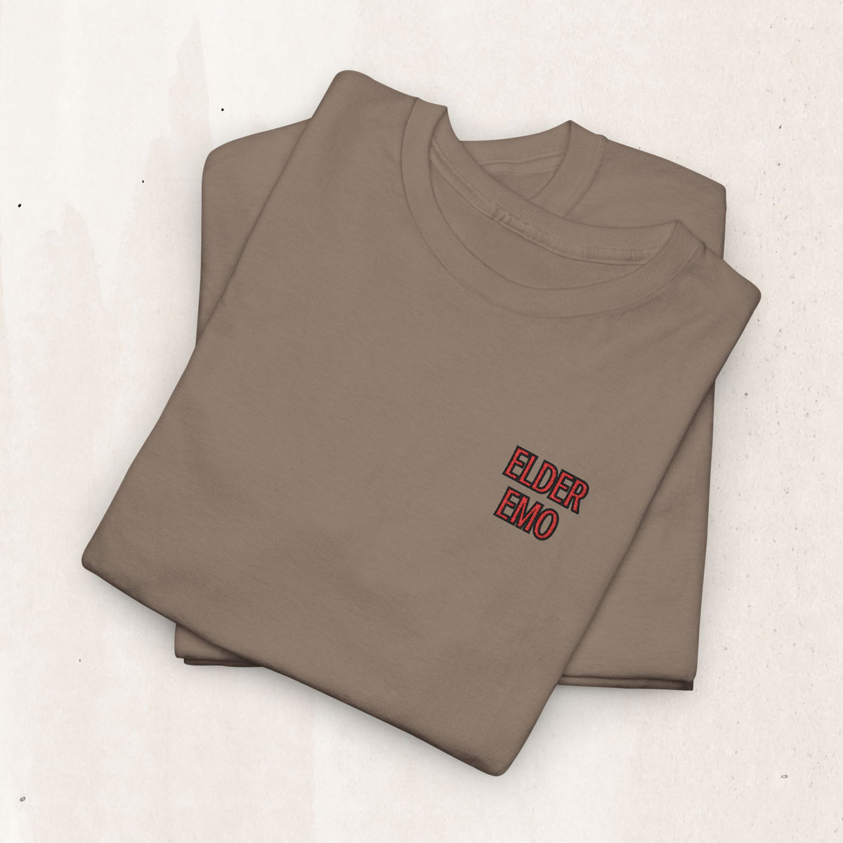 Elder Emo Embroidered Tee
