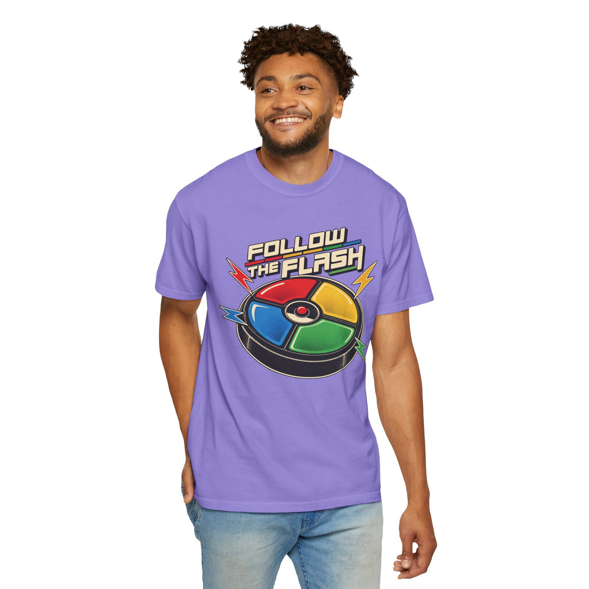 Follow The Flash Simon Graphic Tee