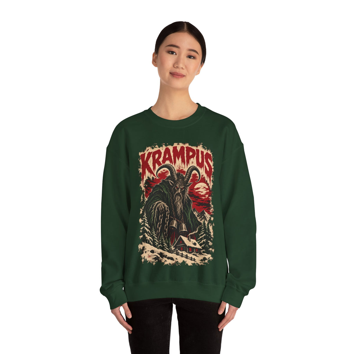 Krampus Horror Movie Poster sweatshirt