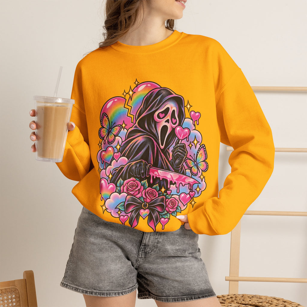 Ghostface Rainbow Crewneck Sweatshirt