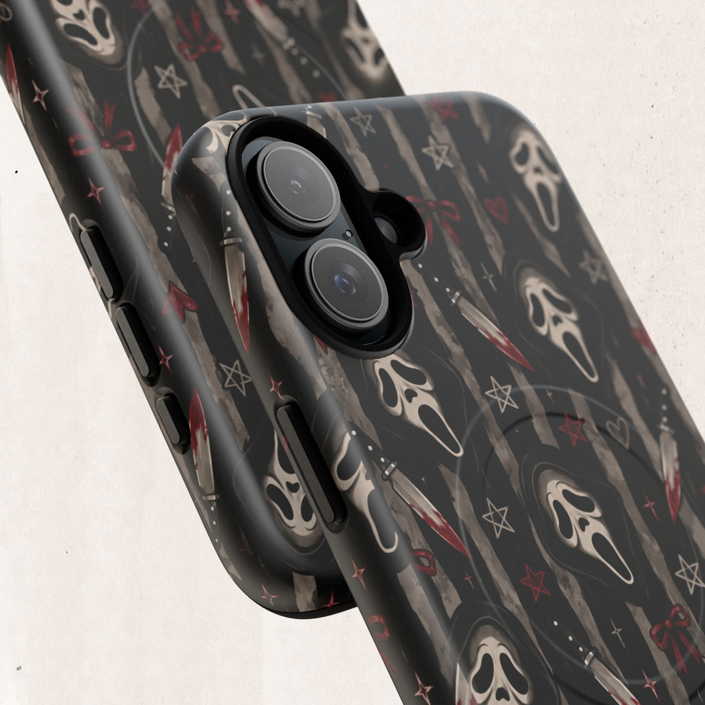 Ghostface Pattern iPhone Case