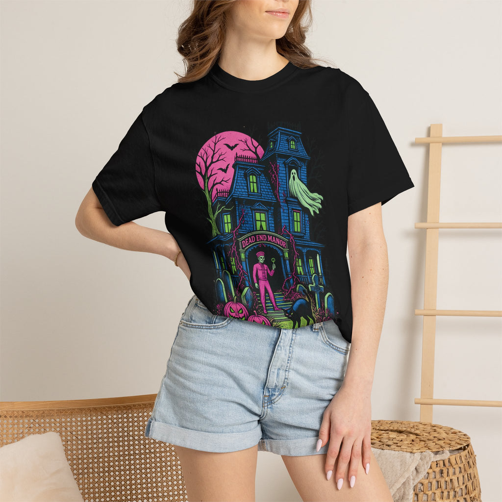 Haunted Hotel "Vacancy Forever" Neon Tee